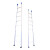 【定制】登月（DENGYUE）铝合金单梯 DYD系列直梯一字单面梯 多功能工程梯 1副 DYD-35 3.5米