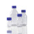 Biosharp 白鲨蓝盖瓶试剂瓶 500ml透明玻璃丝口瓶化学螺口瓶 实验室玻璃瓶带刻度 250ml 