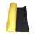黑色EVA海绵胶带高粘板材防撞减震密封隔音泡沫单面胶缓冲泡棉垫 3毫米双面带胶一平方