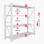 科瑞尼 仓储货架 展示架 工厂置物架 货架子 超市层架 重型货架 白色主架180*60*200cm=4层 200kg/层