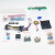 入门级面包板电子制作+555集成电路30例实验套件电子DIY散件 仅元件和工具140条盒装线