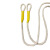 锐普力科 RP-SHC8 锦纶绳 安全绳 作业绳捆绑绳 绳粗Φ8mm 10米/卷 多规格可选