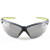 UVEX优维斯防护眼镜透明眼镜偏光太阳镜墨镜防尘防风沙驾驶骑行镜 9181281灰色镜片（黄灰色框架）