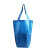安英卡尔  PP料蓝色船型手提编织袋打包袋 小号27X27X18cm（2条） W1141