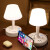 花乐集装饰台灯插座一体式简约现代家用卧室温馨床头柜灯小夜灯 3插位+USB 0.8米