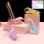 发光油滴沙漏漂浮可爱卡通摆件液体流沙玩具六一儿童节礼物 飞机笔插-漂浮 颜色随机发