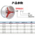 亦工达 CBF系列防爆轴流风机 工业排风通风换气扇 CBF-400 220v 管道式