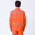 环卫工作服套装男路政道路救援高速施工园林绿化工程服反光条定制 绿反光条短袖(套装) 175/XL