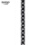 晟雕 定做 G80锰钢起重链条吊索具起重吊具 1吨1腿1米 两头配羊角钩款
