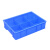 华宇科耐 S318塑料分格式零件盒 大号6格蓝色 440*320*100
