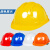 OLOEY安全帽工地玻璃钢头盔国标施工中国建筑ABS领导防护劳保印字定做 V字常规型红色
