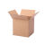 正方形纸箱子半高扁平快递打包箱特硬包装盒小矮扁纸盒子 BG三层25*25*12.5cm29个