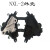 铝合金绝缘自锁式楔型耐张线夹NXL1A-4A10KV免剥皮型新型线夹金具 NXL-1绝缘罩
