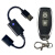USB遥控开关5V小夜灯风扇LED灯条带电源随意贴充电宝无线遥控器线 1个控制线+1个蛋白遥控 20米