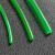 DYQT绿色光面绳聚氨酯皮带T棒工业传动带圆形带O型带牛筋优力胶条 光面绿4mm(一米