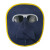 电焊面罩脸部防护电焊面罩电焊氩弧焊头戴式焊帽牛皮轻便面罩 十个透明眼镜不含面罩绑带