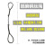 尚留鑫 插编钢丝绳双扣纯手工编织起重吊装吊索具钢丝绳 直径14mm1.5米长