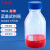 玛仕福 蓝盖试剂瓶 透明丝口玻璃瓶 螺纹口带刻度透明样品瓶 中性料500ml 