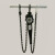 微型手扳葫芦提升机小型吊机手动手拉葫芦起重吊具环链电梯葫芦吊 0.75T 6米送手套一副