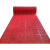 防滑垫浴室pvc塑料地毯防水卫生间厕所厨房脚垫室外镂空防滑地垫 红色 60厘米宽90厘米长