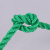 谋福CNMF04 绳子尼龙绳塑料绳耐磨晾衣绳户外手工编织货车捆绑绳绿色绳子（10mm 50米）可定做