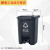 定制适用于四分类脚踏塑料垃圾桶带盖大号厨房果皮箱 50L新国标灰色(其他垃圾)