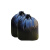 劳保佳 大号垃圾袋 商用物业环卫垃圾袋 加厚黑色大号塑料袋 60*80 50只装