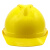 台宇TAIYU V型安全帽建筑施工作业 ABS材质带透气孔 可印字TY-8816 黄色 按键
