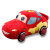 迪士尼（Disney）可爱小汽车毛绒玩具床上抱枕玩偶公仔布娃娃男孩儿童生日礼物宝宝 拖拉机c282-红色 小号20-25/厘米