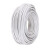 德力西电线电缆RVV20.5/0.75/1/1.5/2.5/4平方二芯护套线剪零线 22.5(白色)