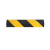 橡胶减速带迷你型减速垄小型减速板10cm宽度黄色标线斜坡踏板 100015030MM橡胶黄条（单水槽）