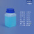 达尼胜塑料方瓶 广口瓶试剂瓶固体瓶 大口密封溶液瓶 250ml 半透明色+蓝盖（220个一件） 