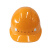 天安（TIAN AN)玻璃钢安全帽TA-22 工程建筑电力施工业安全帽员工安全帽职工安全头盔 车间配置安全头盔 黄色