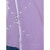 艾格2024夏春新款女装纯色简约气质修身甜美小清新短袖女士T恤女Z1028 紫色 36S