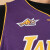 NBA复古球衣AU湖人队2000全赛科比8-itchellness 紫色/金色 S