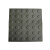 定制盲道砖橡胶pvc安全盲道板防滑导向地贴30cm盲人指路砖 30*30CM灰色点状