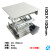 不锈钢升降台微型 150*150mm 200*200MM小型手动平台实验室用 100*100mm(加垫款)