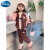 迪士尼（Disney）女童卫衣套装春装棒球服2024新款洋气儿童春春季女宝宝运动两件套 粉色蛋仔外套+裤子 90cm