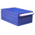 零件盒抽屉式零件盒元件盒多功能五金工具乐高积木玩具收纳分类盒 新F01 外175*112*56mm默认发蓝