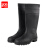 者也（ZYE）耐酸碱高筒雨靴长筒防汛雨鞋安全防护雨靴防滑防水防油雨鞋 标准款44码
