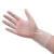 【现货】鸣固 一次性手套 耐用PVC手套家务食品餐饮用厨房清洁加厚防护手套 透明100只 S码