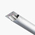 DS 铝合金线槽 4号常规款 1米/根 壁厚0.6mm 半圆驱形地面压线槽