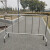 ZUIDID塑料胶马铁马护栏不锈钢隔离栏道路施工可移动围挡交通路障 不锈钢护栏1*1.5米