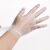 者也（ZYE）100只一次性PVC手套 餐饮烘焙食品级PVC塑料透明乳胶洗碗手套女厨房家务清洁实验室胶皮手套L码