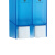北奥（Beao）OK-117C 皂液器 蓝白色 浴室厨房挂件酒店手动宾馆壁挂式沐浴露盒双头给皂器洗手液瓶洗手液盒子