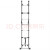 单面伸缩竹节梯  5 AP-507-380(1个)