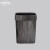 新中式复古仿木纹垃圾桶创意客厅厨房卫生间纸篓塑料无盖大号 小圆咖啡