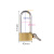 苏识 SSDW077 孤形长梁抽屉锁挂锁锁具铜挂锁 40mm（20把起订）（单位：把）