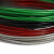 历修定制304不锈钢钢丝绳 葡萄架大棚 晾衣绳牵引彩色包胶涂塑细软起重绳 绿色包塑1.5毫米50米送30个铝套