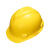 梅思安/MSA 安全帽ABS标准型一指键帽衬+超爱戴帽衬组合V型无孔 建筑施工程安全头盔 黄色 1顶